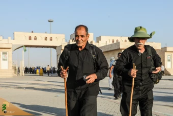  تردد زائران اربعین حسینی از مرز مهران 7