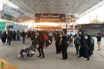  تردد زائران اربعین حسینی از مرز مهران 11