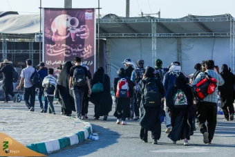  تردد زائران اربعین حسینی از مرز مهران 8