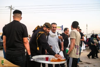 عبور زائران  اربعین حسینی از مرز چذابه 3