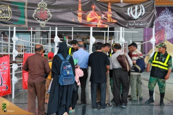 عبور زائران  اربعین حسینی از مرز شلمچه 8