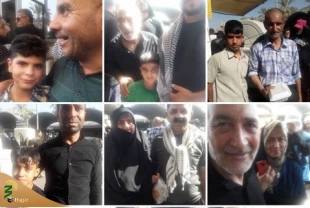 صحنه هایی از اشک و لبخند و آرامش زائران اربعین   3