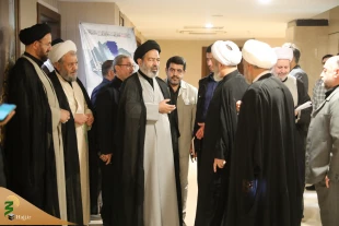 بازدید نماینده ولی فقیه درامورحج و زیارت از واحد‌های بعثه و سازمان حج در نجف 2
