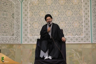 حضورمسئولان حج و زیارت درمحل موسسه فرهنگی شهید حکیم در نجف/ بررسی ارائه خدمات به زائران ایرانی 7