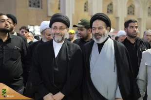 حضورمسئولان حج و زیارت درمحل موسسه فرهنگی شهید حکیم در نجف/ بررسی ارائه خدمات به زائران ایرانی 6