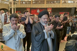 همگام شدن نماینده ولی فقیه در امور حج و زیارت با زائران اربعین 6