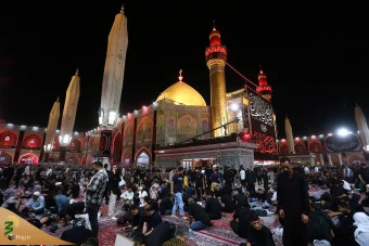 حال و هوای حرم مطهر امام علی (ع) در آستانه اربعین حسینی 6