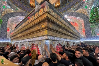 حال و هوای حرم مطهر امام علی (ع) در آستانه اربعین حسینی 4