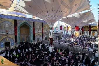 حال و هوای حرم مطهر امام علی (ع) در آستانه اربعین حسینی 2