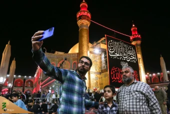 حال و هوای حرم مطهر امام علی (ع) در آستانه اربعین حسینی 6
