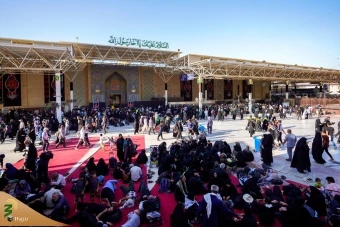 حال و هوای حرم مطهر امام علی (ع) در آستانه اربعین حسینی 8