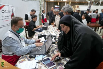 خدمات پزشکی هلال احمر جمهوری اسلامی ایران در نجف اشرف 2