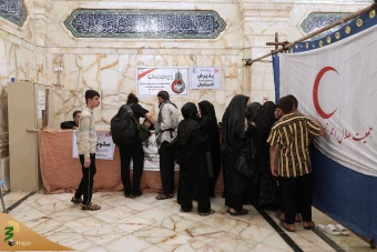 خدمات پزشکی هلال احمر جمهوری اسلامی ایران در نجف اشرف 4