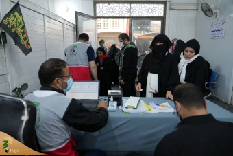 خدمات پزشکی هلال احمر جمهوری اسلامی ایران در نجف اشرف 15