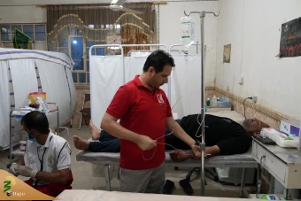 خدمات پزشکی هلال احمر جمهوری اسلامی ایران در نجف اشرف 17