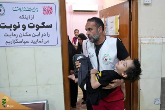 خدمات پزشکی هلال احمر جمهوری اسلامی ایران در نجف اشرف 23