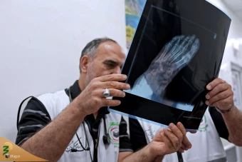 خدمات پزشکی هلال احمر جمهوری اسلامی ایران در نجف اشرف 26