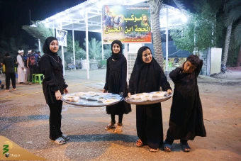 کودکان حسینی در پیاده روی اربعین 4