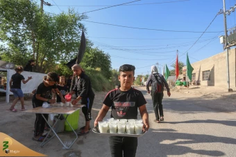 کودکان حسینی در پیاده روی اربعین 19