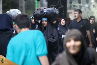 عبور زائران  اربعین حسینی از مرز شلمچه 10