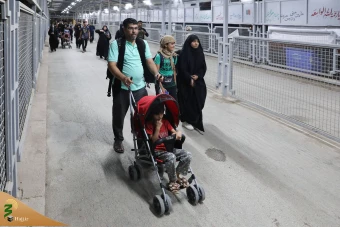 عبور زائران  اربعین حسینی از مرز شلمچه 18