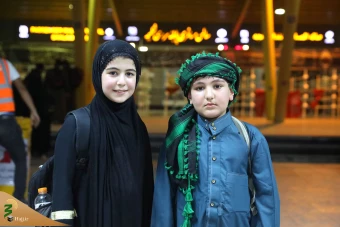 کودکان حسینی در پیاده روی اربعین 37