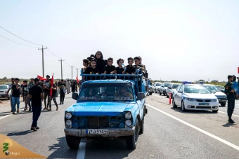کودکان حسینی در پیاده روی اربعین 39