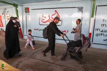 بازدید معاون اول رئیس جمهور از پایانه مرزی مهران 7