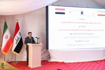 آغاز عملیات اجرایی راه آهن شلمچه تا بصره 11