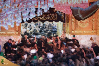 عزاداری زائران اربعین حسینی در کربلای معلی 3