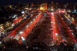 عزاداری زائران اربعین حسینی در کربلای معلی 7