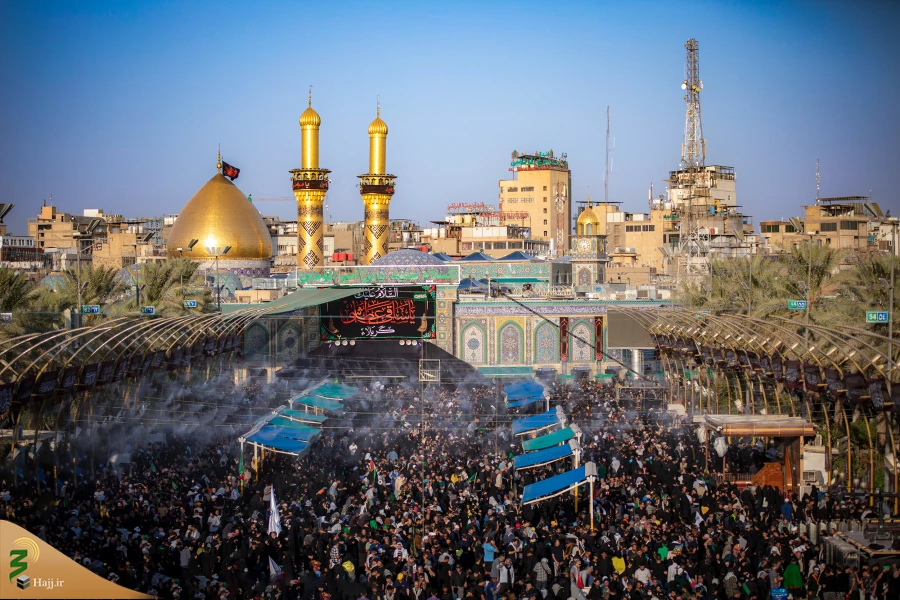 عزاداری زائران اربعین حسینی در کربلای معلی 18