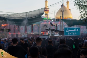 عزاداری زائران اربعین حسینی در کربلای معلی 19