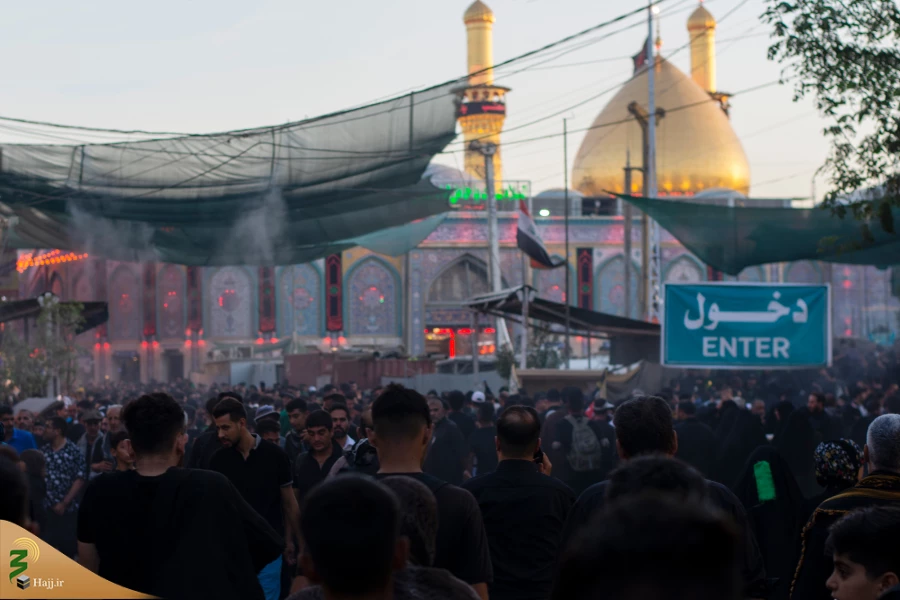 عزاداری زائران اربعین حسینی در کربلای معلی 19