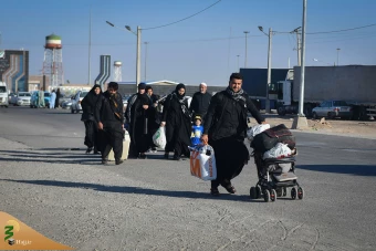 عبور زائران افغانستانی اربعین حسینی از مرز دوغارون 18