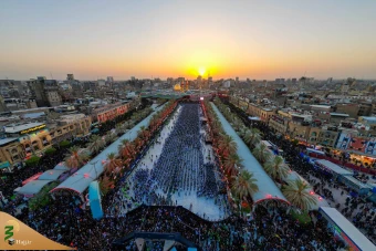 عزاداری قبیله بنی‌عامر در بین‌الحرمین 2