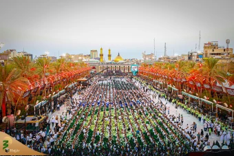 عزاداری قبیله بنی‌عامر در بین‌الحرمین 4