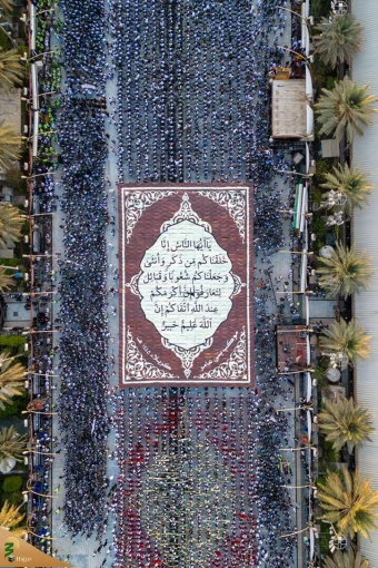 عزاداری قبیله بنی‌عامر در بین‌الحرمین 14