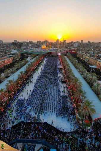 عزاداری قبیله بنی‌عامر در بین‌الحرمین 15