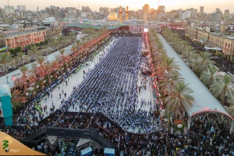 عزاداری قبیله بنی‌عامر در بین‌الحرمین 6