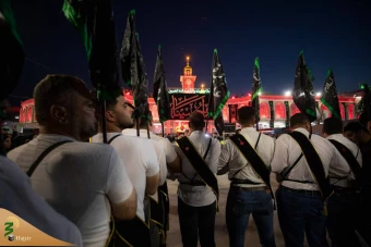 عزاداری قبیله بنی‌عامر در بین‌الحرمین 13