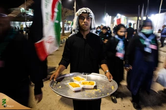 زائران اربعین حسینی در مرز چذابه 20