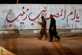 زائران اربعین حسینی در مرز چذابه 29