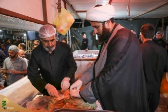 موکب های پذیرایی از زائرین اربعین در شهر سامرا 15