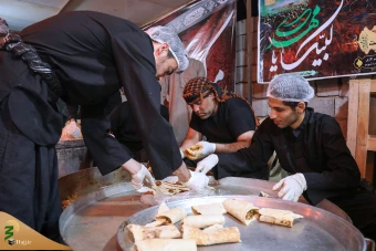 موکب های پذیرایی از زائرین اربعین در شهر سامرا 13