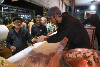 موکب های پذیرایی از زائرین اربعین در شهر سامرا 21