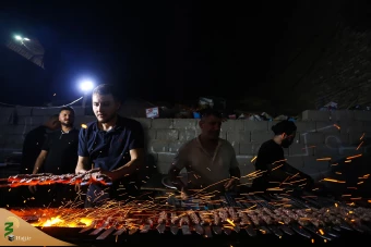 موکب‌های عراقی میزبان زائران اربعین حسینی در کربلای معلی 14