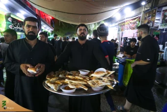 موکب‌های عراقی میزبان زائران اربعین حسینی در کربلای معلی 9