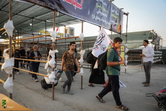 بازگشت زائرین اربعین حسینی از مرز شلمچه  5