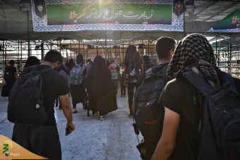 بازگشت زائرین اربعین حسینی از مرز شلمچه  13